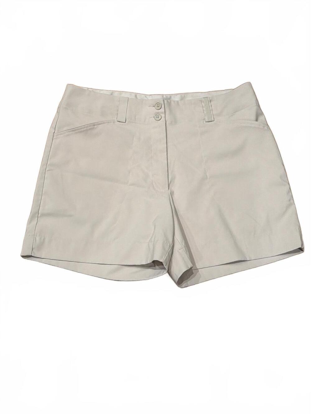 Nike Golf Dri-Fit Shorts Womens 10 Beige